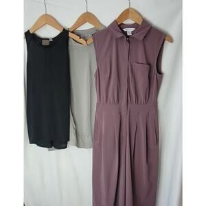 Athleta- Women's 3 piece bundle- Tank, Top, and romper- size small